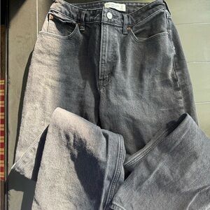 Abercrombie & Fitch Gray Straight Leg Jeans